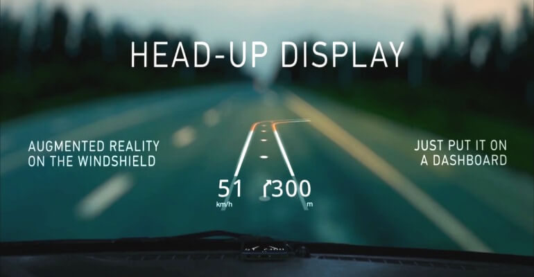 Qué es el sistema Head UP Display