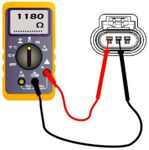 Resistencia del Sensor CKP Inductivo o Frecuencia