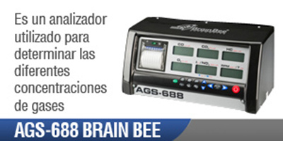 Analizador de Gases Brain Bee - Modelo AGS-688