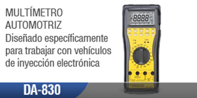 Multímetro Automotriz DA 830