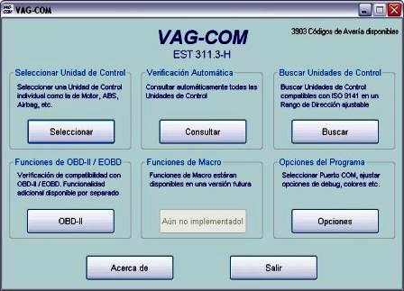 Programa de Diagnostico Vag Com