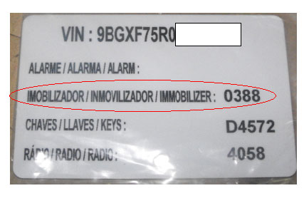 Codigo Programacion Inmovilizador