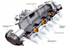 Motores Diesel con Sistema de Admisión con Chapaletas de Turbulencia Espiroidal (Swirl)