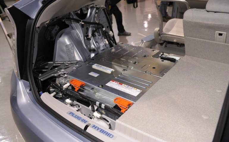 batería de vehículos híbridos y eléctricos