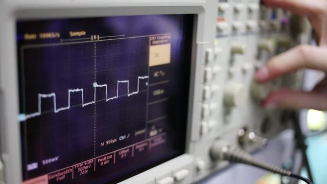 osciloscopio de banco para ecus