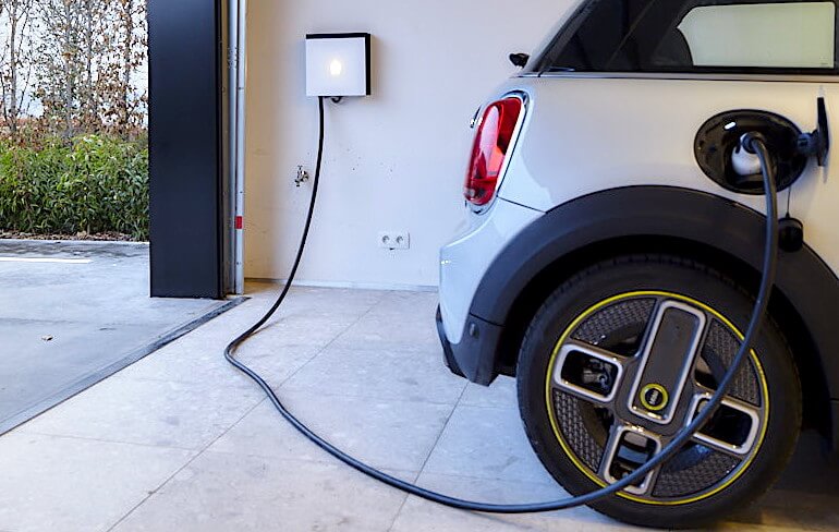 cargador de pared de EV