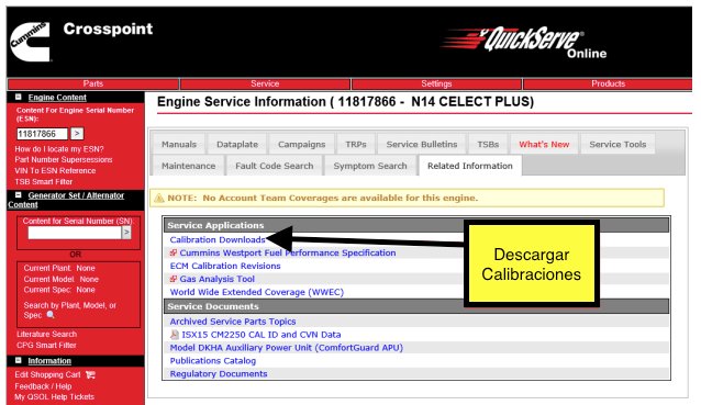 descargar calibraciones calterm