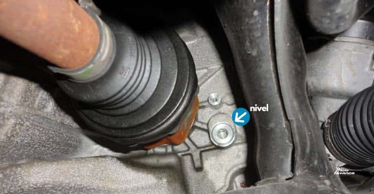 nivel del aceite de la transmisión ford