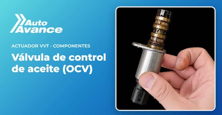 Válvula de control de aceite (OCV) del sistema de distribución variable VVT