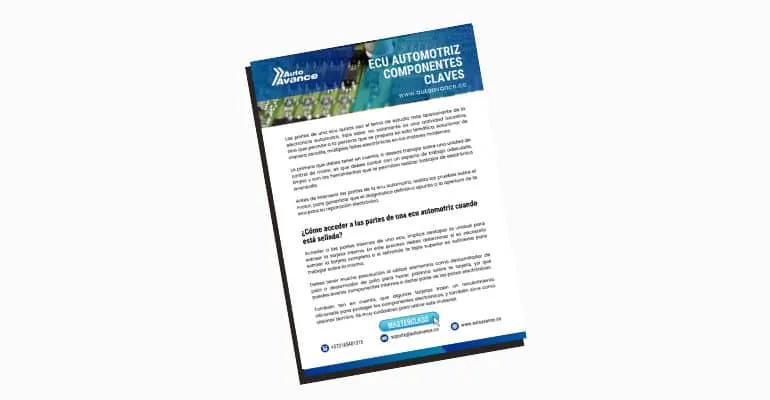 Manual de Ecus Automotrices Partes Internas