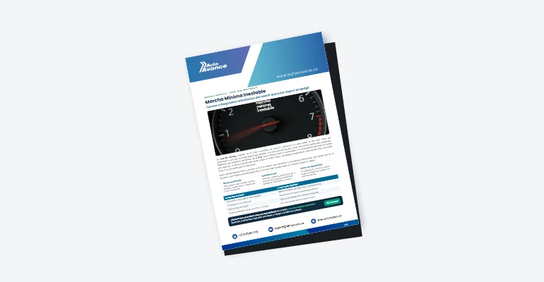 Manual Marcha Mínima Inestable – Causas y Diagnóstico Electrónico