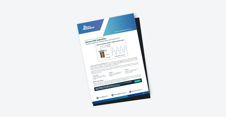 Manual Sensor CKP Inductivo – Principio Magnético y Señal